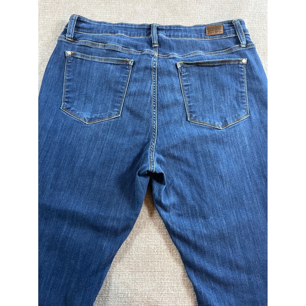 Judy Blue Womens Skinny Fit High Rise Medium Wash Denim Jeans Blue 20W - Picture 6 of 13